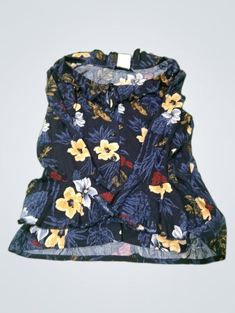 À LA UNE Damenbluse mit Blumenmuster