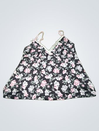 Laura Ashley Blumen-Trägerkleid mit Spaghettiträgern