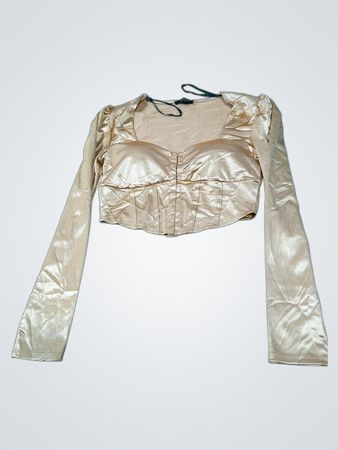 Forever 21 Satin-Corsett-Top