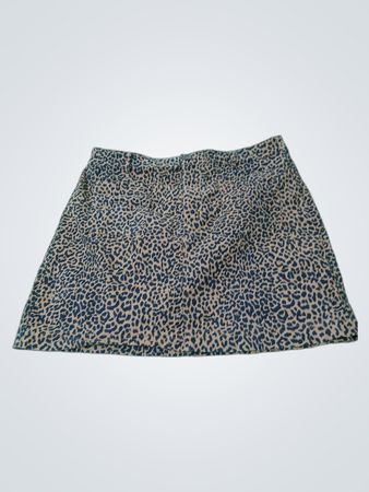 J. Crew Minirock mit Leopardenmuster