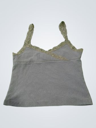 Olly Olly Lace Trim Tank Top