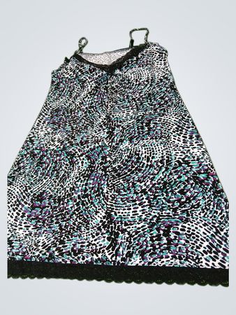 George Sleepwear Negligé mit Spitzenbesatz