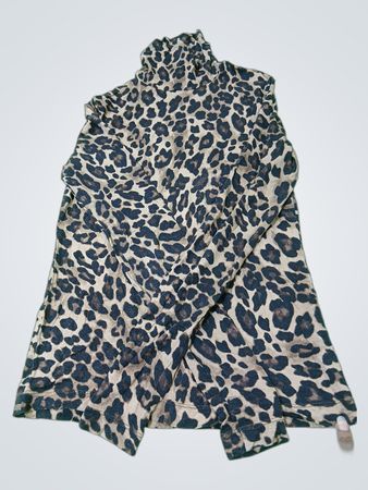 H&M Langärmliges Rollkragenoberteil mit Leopardenmuster