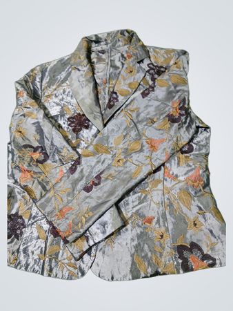 Blazer mit Blumenmuster