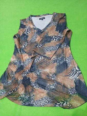 Mellow S/P Animal-Print-Top