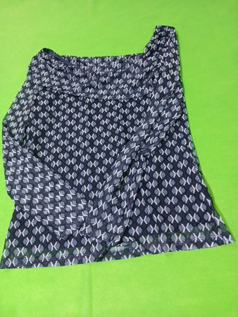 ELLA RAFAELLA Women's Sheer Print Top