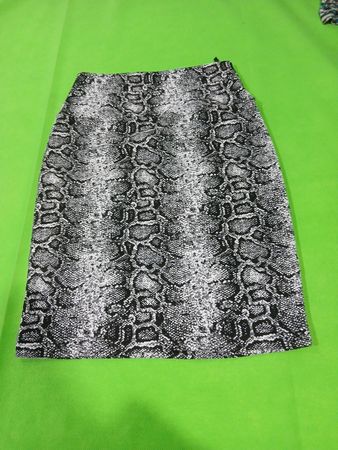 Classe Couture Snake Print Midirock