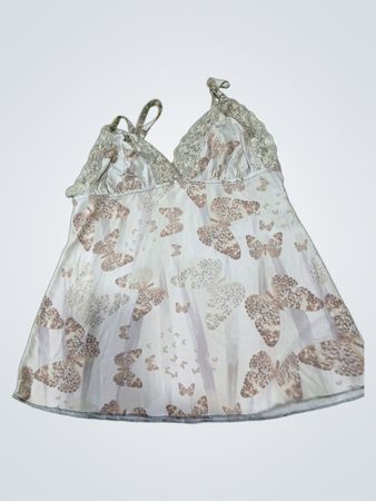 Damen-Camisole mit Schmetterlingsprint