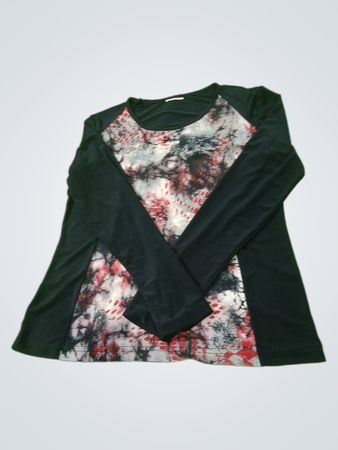 Langarmshirt mit Grafikdruck