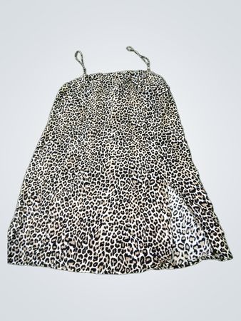 Motel Leopardmuster-Minikleid