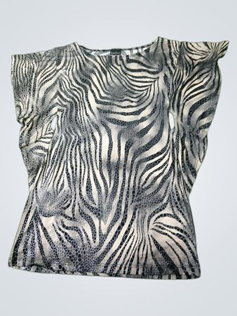 Verführerisches Zebra-Print-Top