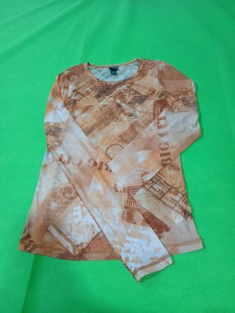 Wild Fable "Big City" Mesh-Top mit langen Ärmeln