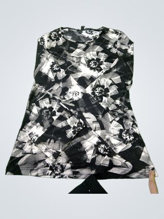 Jacob Langarm-Bluse mit Blumenmuster Tunika