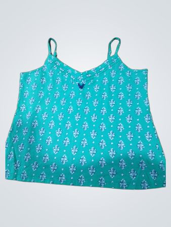 Be Yourself Green Bedrucktes Camisole