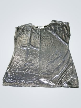 Amàrenza Silber Metallic Top