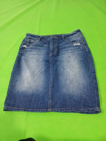 Blauer Jeansrock