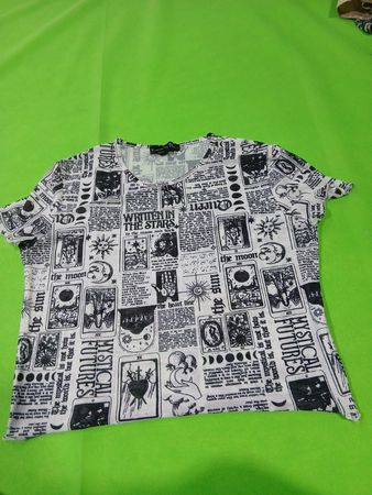 Pretty Tiny Tops Tarot-Karten-Print-T-Shirt