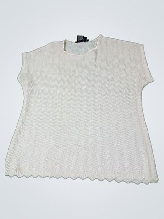 LANA LEE Weiß 100% Polyester Damenoberteil