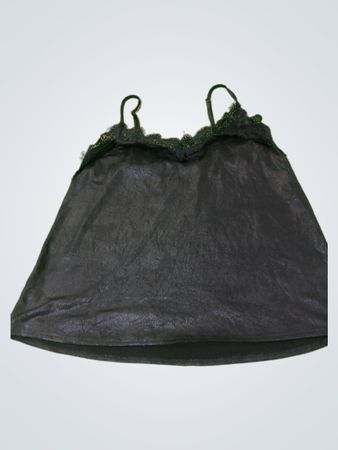 Stradivarius Schwarzes Cami-Top