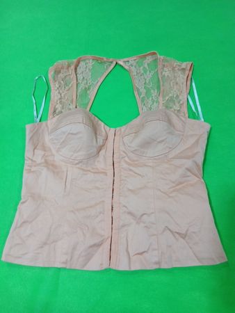 Forever 21 Exklusives Spitzen-Corsagen-Top