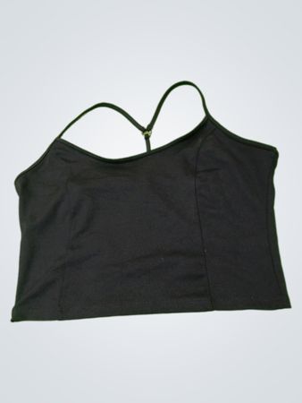 Victoria's Secret On Point Schwarzes Crop Top