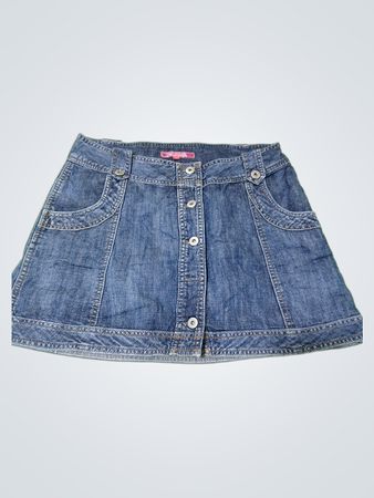 JN Rock Denim Minirock