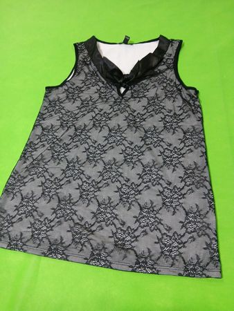 Jacob Black Spitzen-Ärmelloses Top