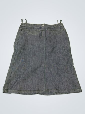 Betty Barclay Collection Jeansrock mit grüner Naht