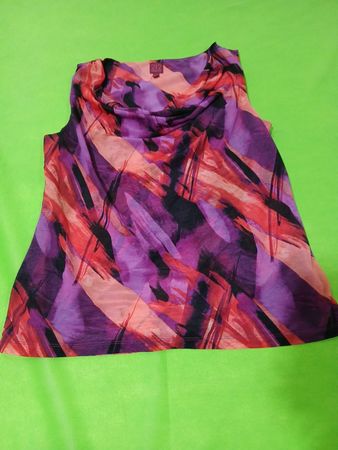 212 COLLECTION Women's Ärmelloses Top mit abstraktem Muster