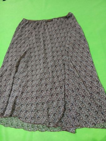 b.i.g.a.y.c.d.a. Damen gemusterter Midi-Rock