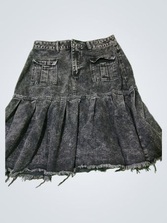 Jeansrock mit Taschen