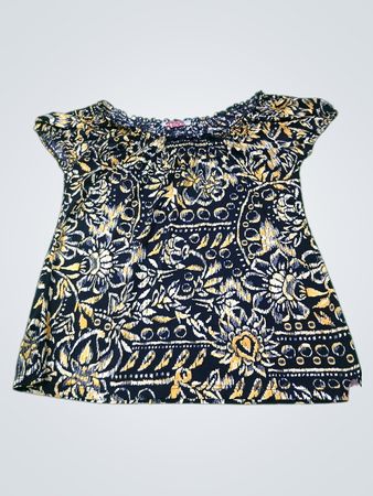 CAROL ROSE Oberteil mit Blumenmuster