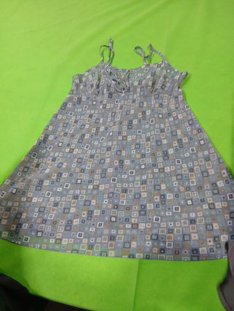 Gemustertes Slip-Kleid
