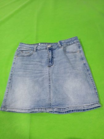 American Rose bestickter Jeansrock