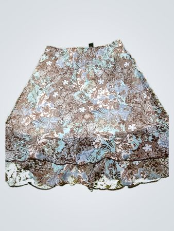 Briggs New York Floral Midirock