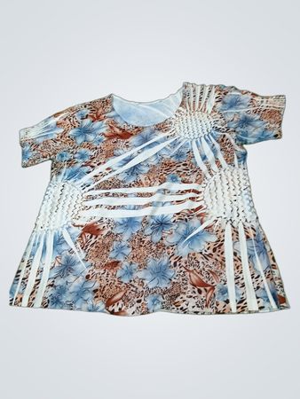 Damen-Top mit Blumenmuster