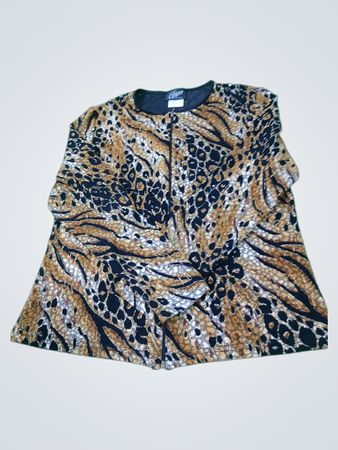 Cazzo Petite Animal Print Jacket