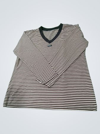 H&M Gestreiftes Langarmshirt