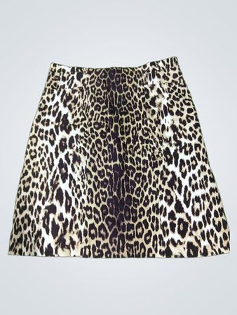 Gonnaia a vita bassa in stampa leopardata Elie Tahari