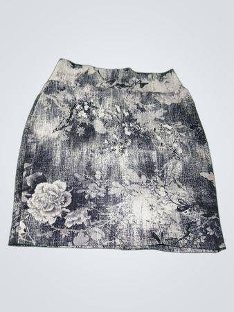 Printed Mini Skirt
