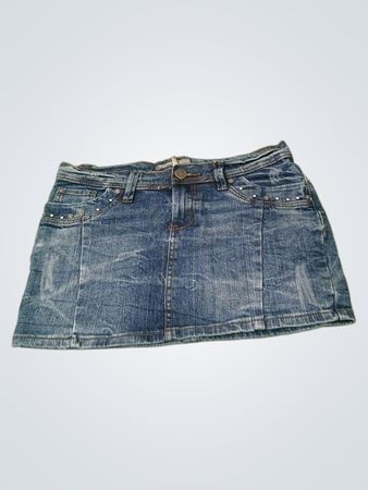 Fresh Made Denim Mini Skirt