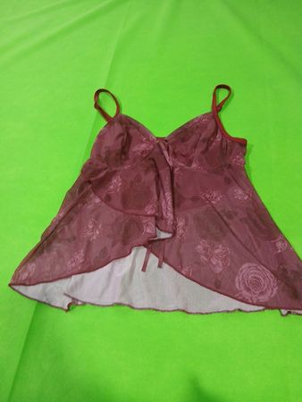 Women's Rose Print Babydoll Top