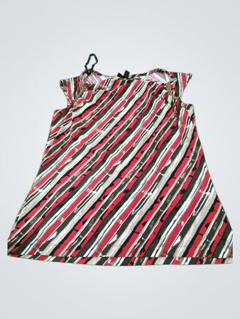 DANA BUCHMAN Women's Striped Dress