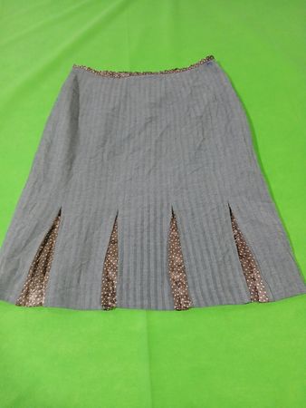 Chadwicks Collection Gonna Plissettata da Donna con Fodera a Pois