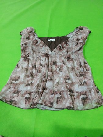 GOODYS PRO Floral Print Ruffle Top