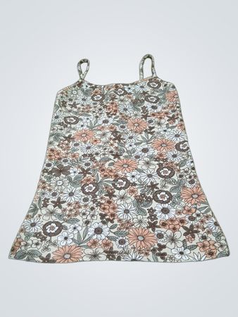 Floral Print Spaghetti Strap Dress