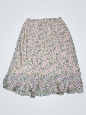 Wild Fable Floral Print Midi Skirt