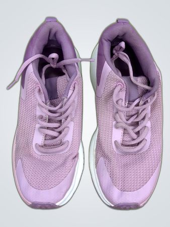 Purple Mesh Sneakers