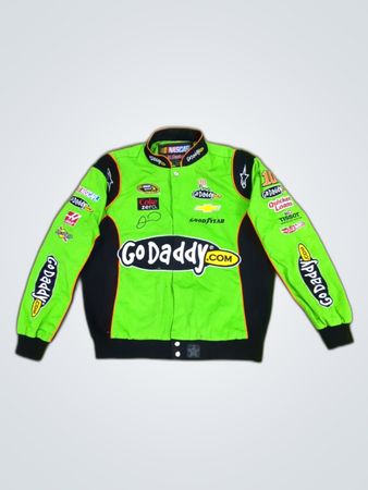 JH Design GoDaddy Danica Patrick NASCAR Racing Jacket