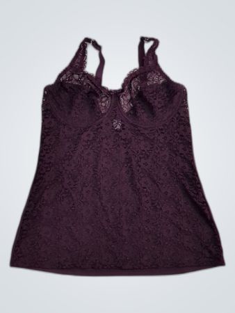 Purple Lace Camisole